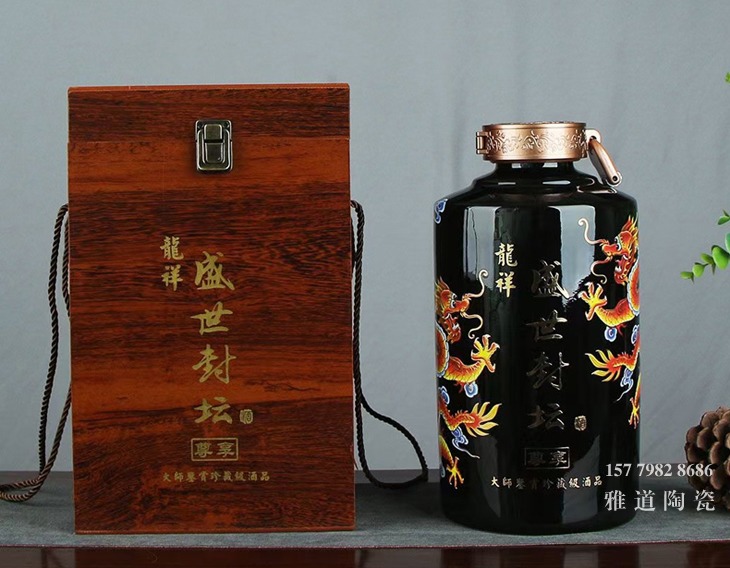 5斤10斤陶瓷酒坛子批发（盛世封坛）