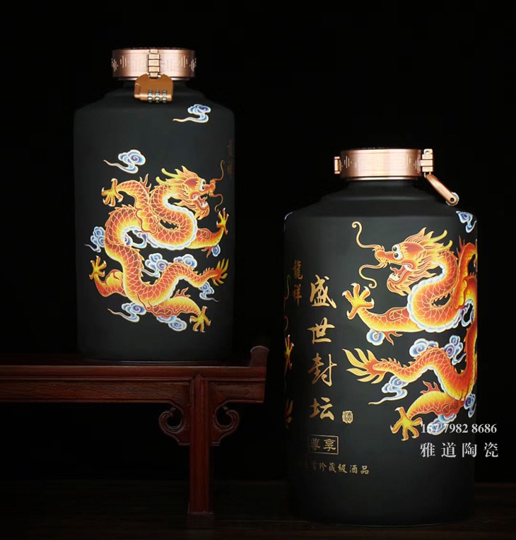 5斤10斤陶瓷酒坛子批发（盛世封坛）