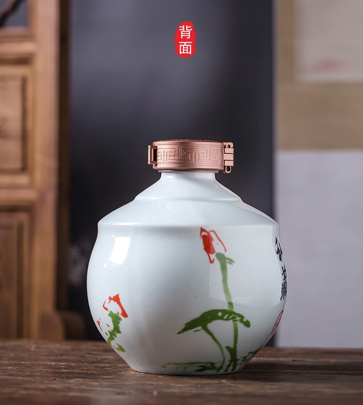 1斤2斤3斤6斤青釉私藏小酒坛子
