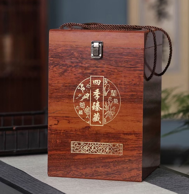 6斤装紫砂工艺酒坛（梅兰竹菊）