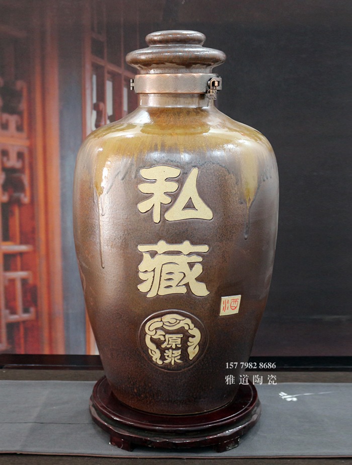 20斤30斤60斤100斤复古陶瓷酒坛
