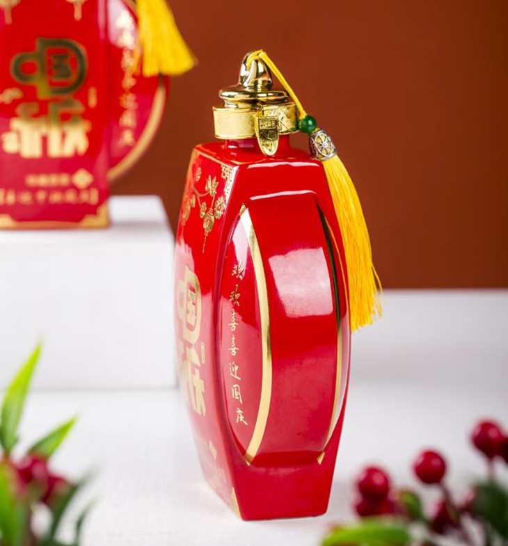 1斤装陶瓷酒坛礼盒（中秋国庆）