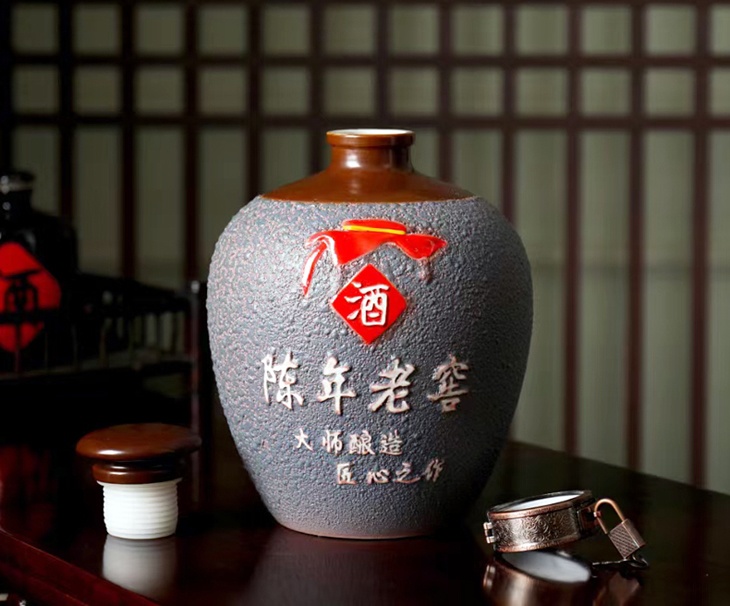 景德镇5斤陶瓷酒坛（陈年老窖）