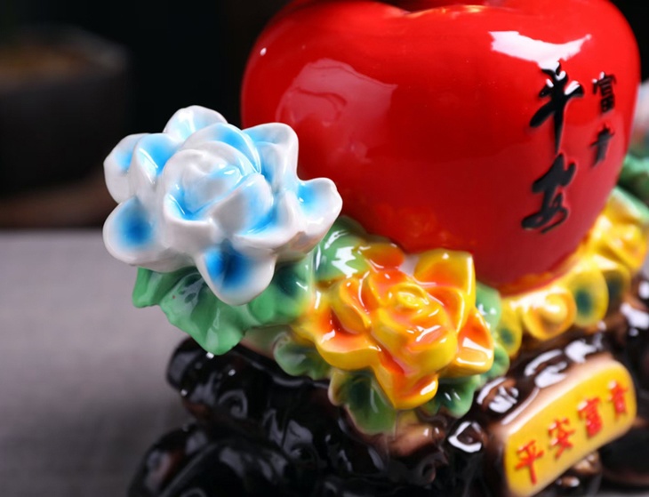 三斤工艺陶瓷酒坛（平安富贵）