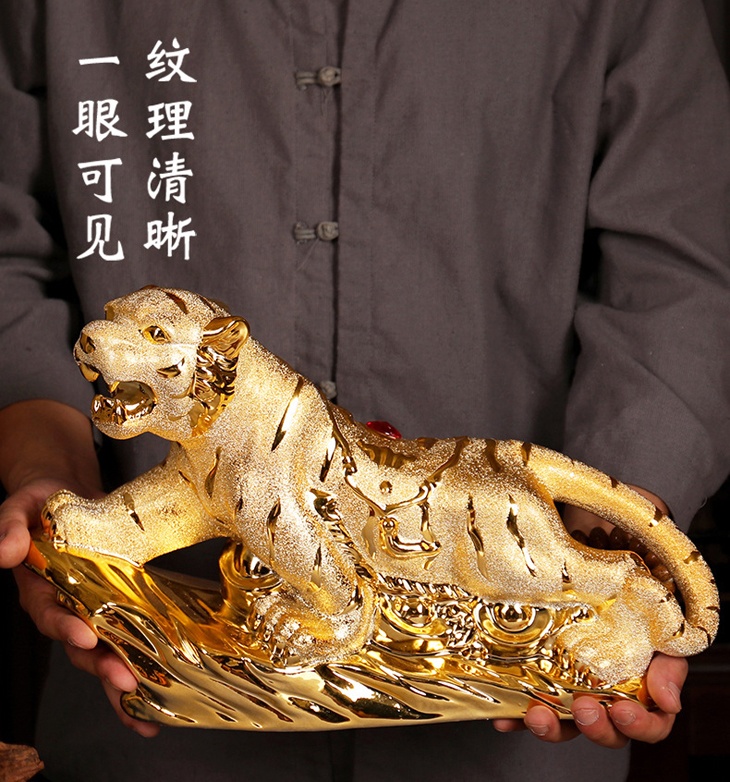 3斤虎啸生财生肖陶瓷酒坛礼盒
