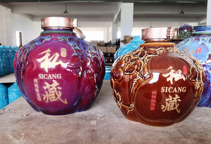 5斤10斤工艺陶瓷酒坛（难得糊涂）