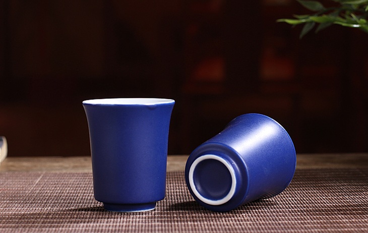 景德镇1斤装带杯创意酒坛礼盒
