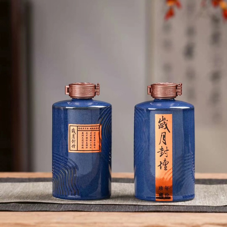 景德镇雕刻12生肖精致陶瓷酒坛