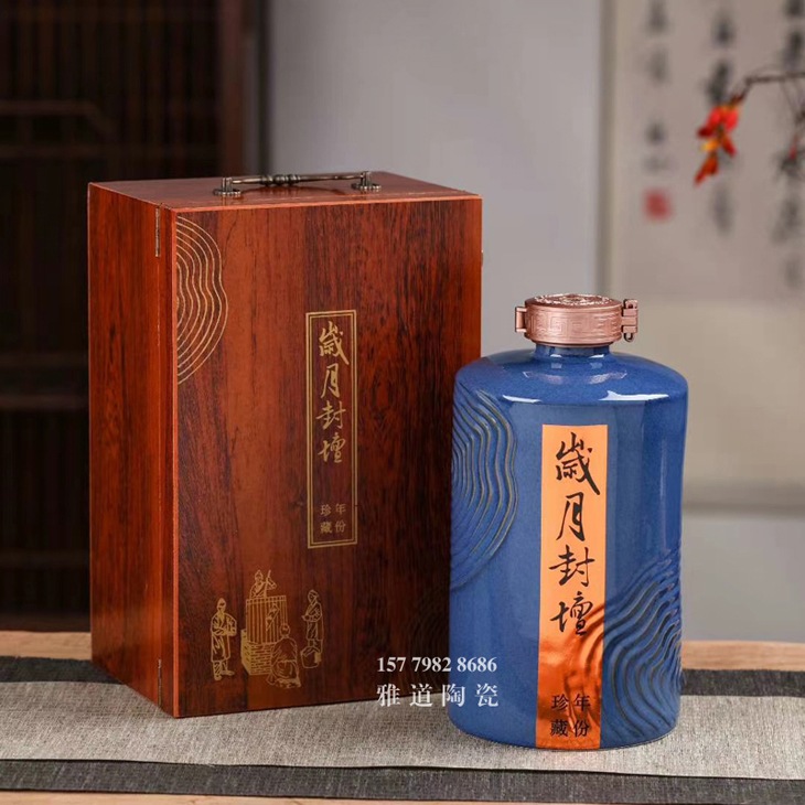 景德镇雕刻12生肖精致陶瓷酒坛