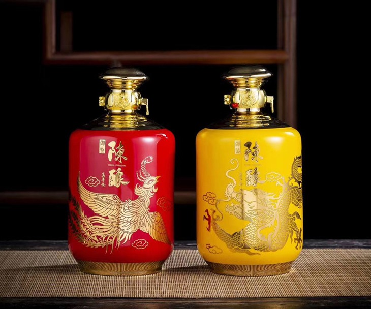 2斤装御鉴陈酿高档陶瓷酒坛礼盒
