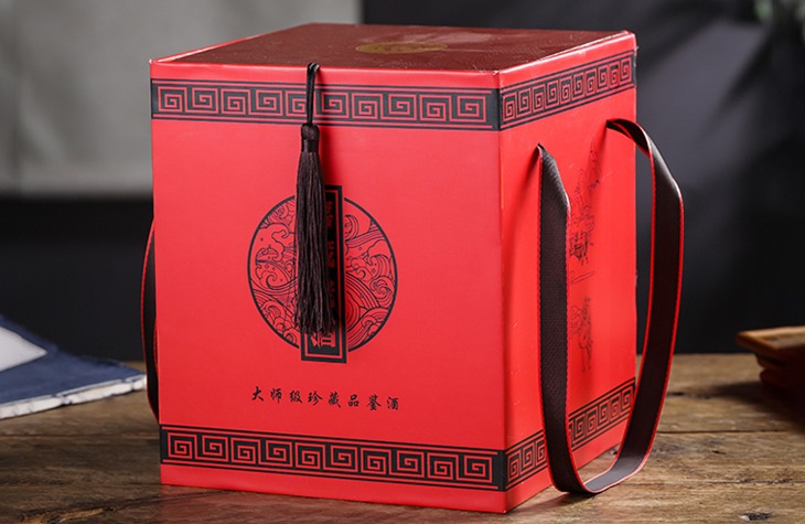5斤陶瓷酒坛大师酿造（红黄两色）