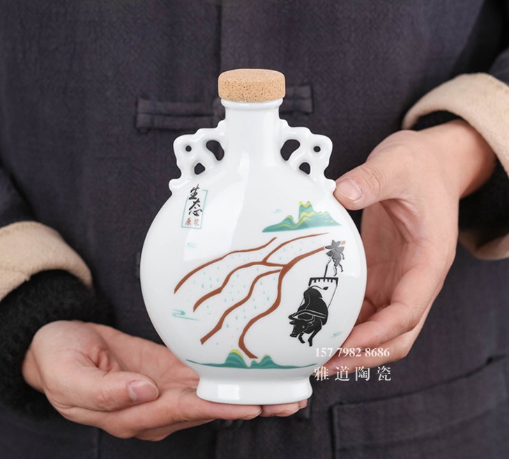半斤景德镇小酒坛子（生态原浆）