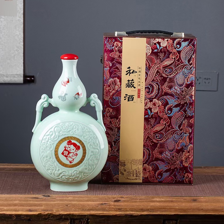 1斤2斤6斤12斤葫芦酒坛(图5)