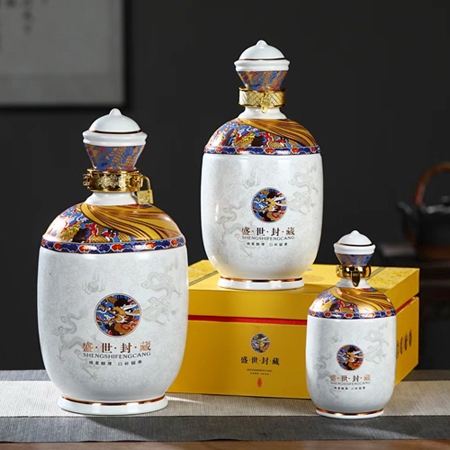 1斤3斤5斤精美酒坛子礼盒（盛世封藏）