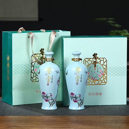 景德镇1斤白酒陶瓷酒坛礼盒（鉴赏 ）