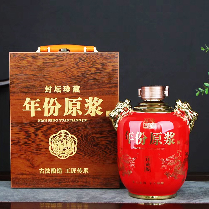 景德镇陶瓷3斤装原浆陶瓷酒坛(图3)