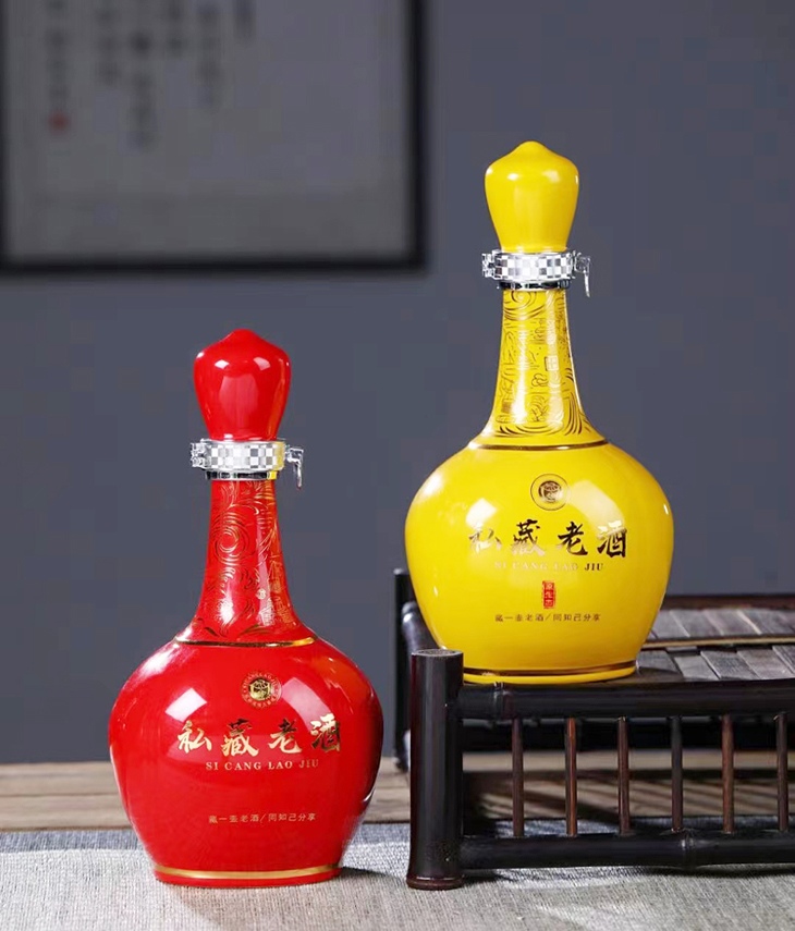 6瓶装景德镇1斤陶瓷酒坛（私藏老酒）(图5)