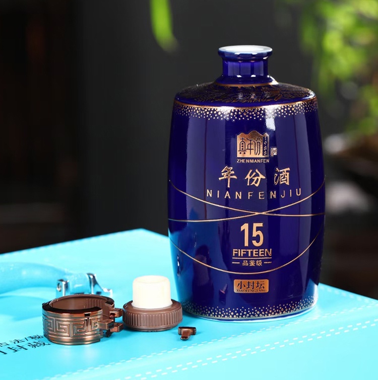 1斤装景德镇精美陶瓷酒坛6瓶礼盒(图5)