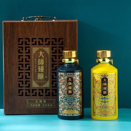 景德镇一斤装陶瓷酒坛（大师臻酿）