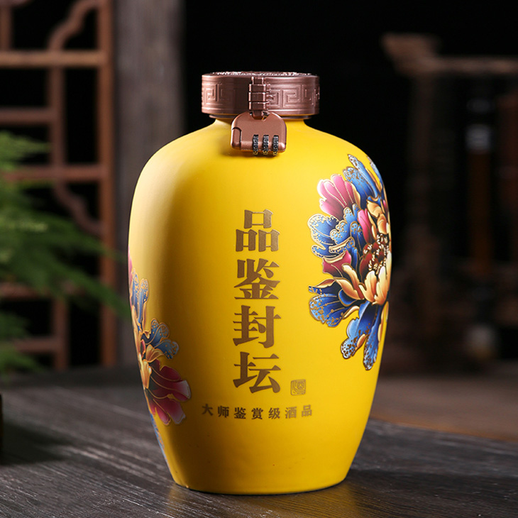 3斤5斤10斤装品鉴封坛陶瓷酒坛(图6)