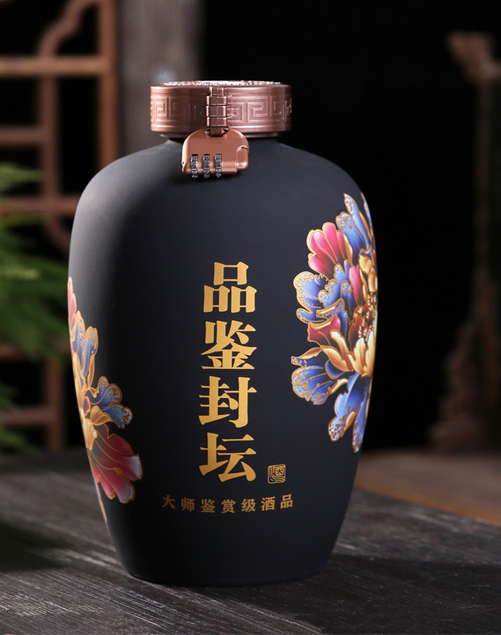 3斤5斤10斤装品鉴封坛陶瓷酒坛(图7)