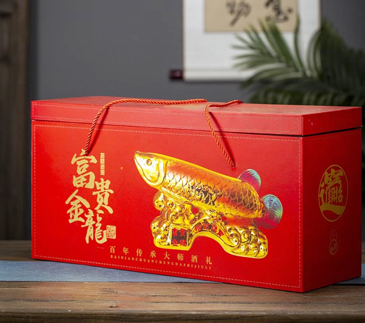 6斤富贵金龙鱼工艺陶瓷酒坛(图6)