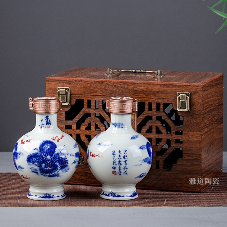1斤3斤5斤10斤陶瓷酒坛（君临天下）(图4)