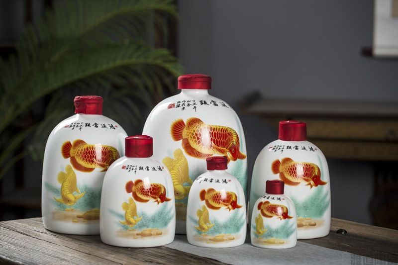 半斤到10斤系列小酒坛子（鸿运当头）(图1)