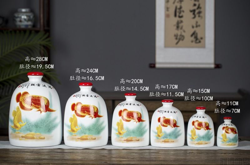 半斤到10斤系列小酒坛子（鸿运当头）(图2)