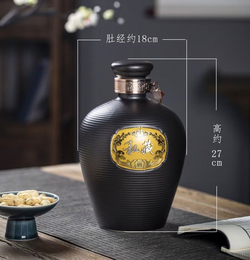 景德镇陶瓷5斤私藏酒坛子(图6)
