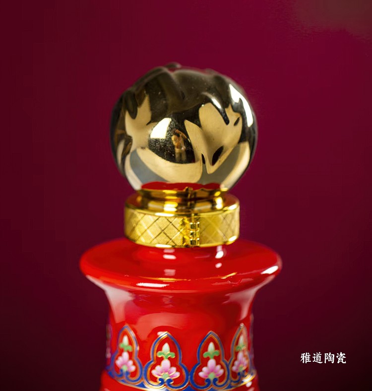 1斤3斤5斤陶瓷酒坛（荷合美美）(图9)