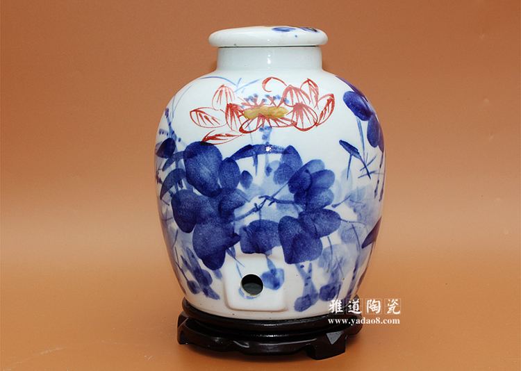 雅道手绘陶瓷酒坛系列