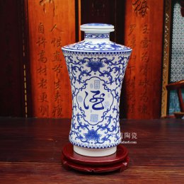 花木兰从军5斤陶瓷酒瓶