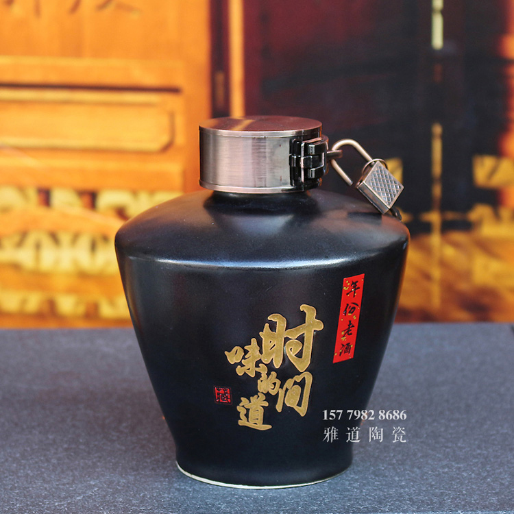 1斤3斤5斤时间的味道陶瓷酒坛