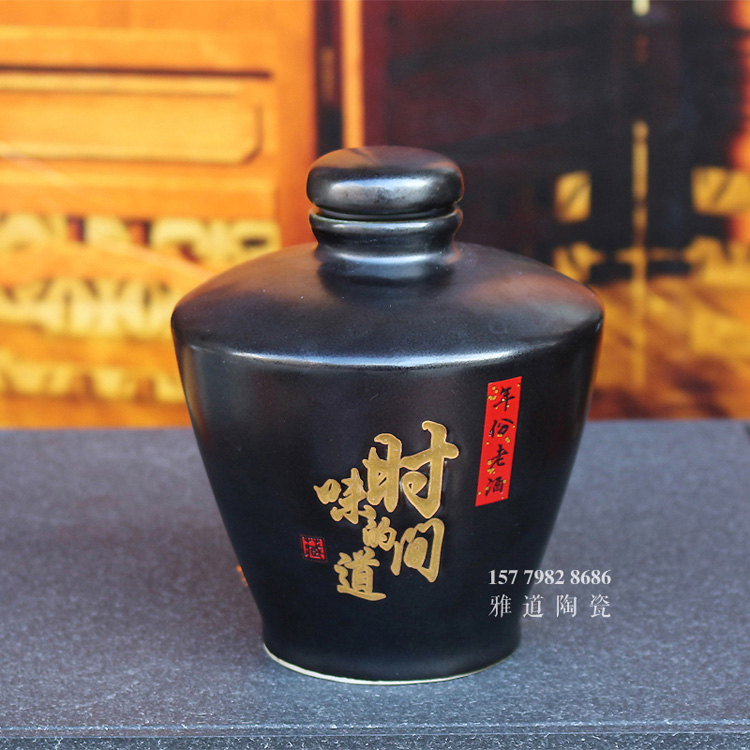 1斤3斤5斤时间的味道陶瓷酒坛