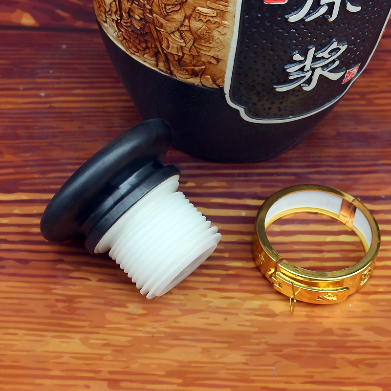5斤10斤雕刻陶瓷酒坛酿酒图
