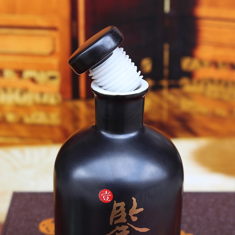 1斤3斤5斤陶瓷酒坛礼盒装一鉴钟情