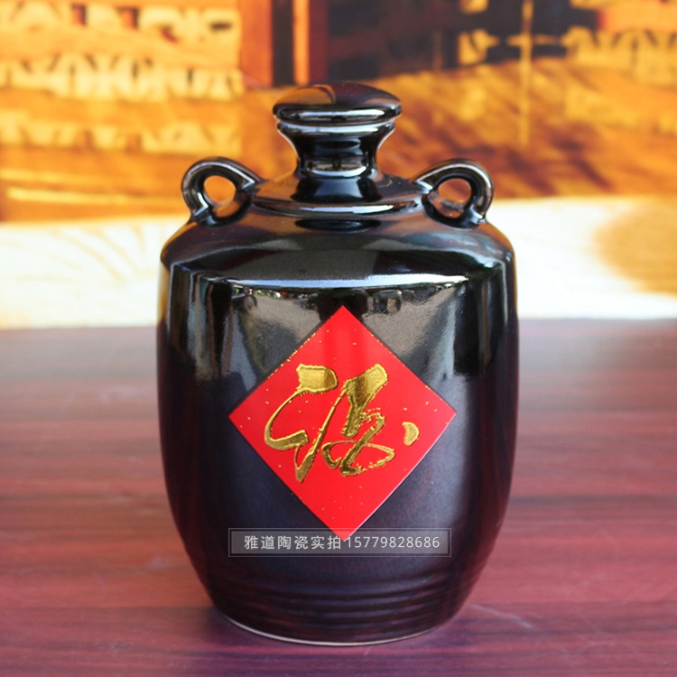 1至10斤双耳酒字包布酒坛批发