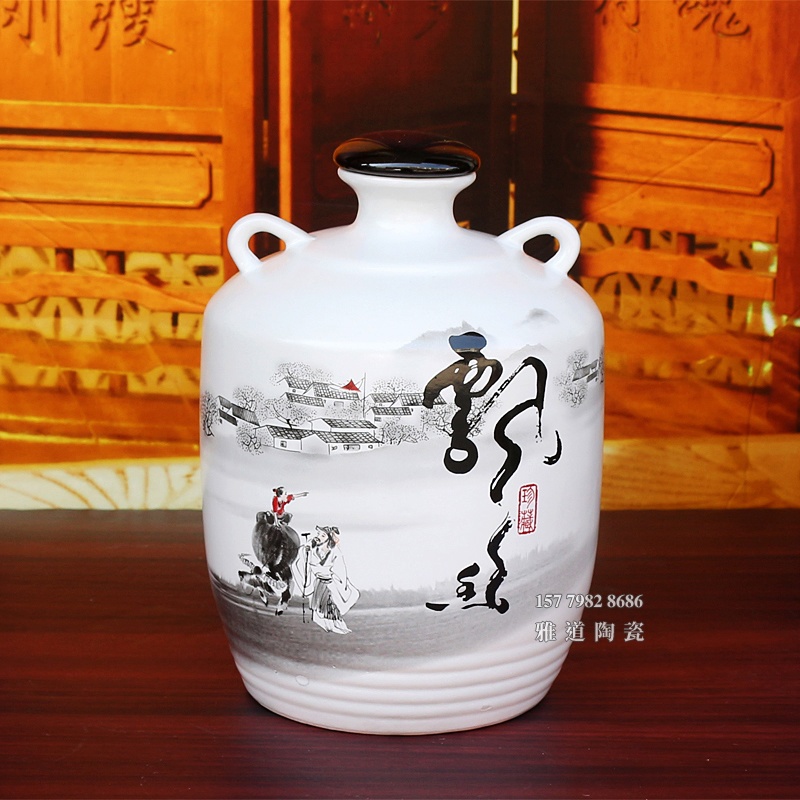 1斤2斤3斤5斤10斤飘香陶瓷酒坛