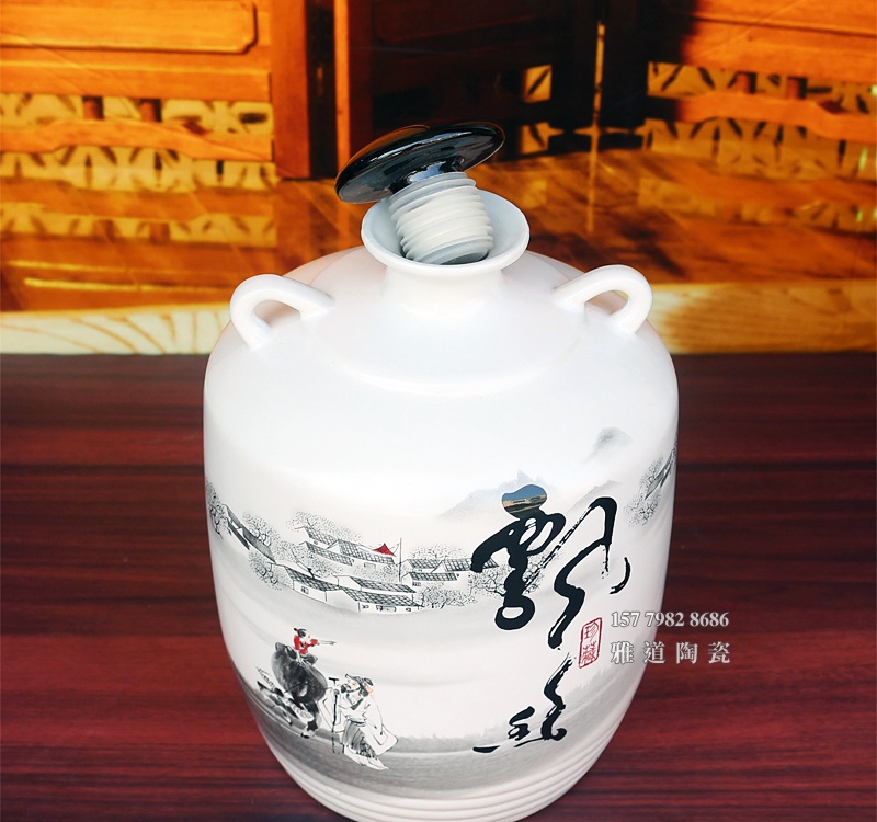 1斤2斤3斤5斤10斤飘香陶瓷酒坛