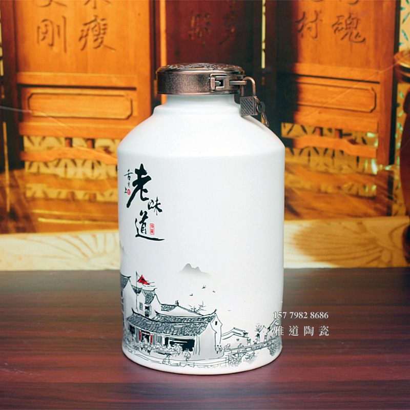 1斤2斤3斤5斤10斤老味道陶瓷酒坛