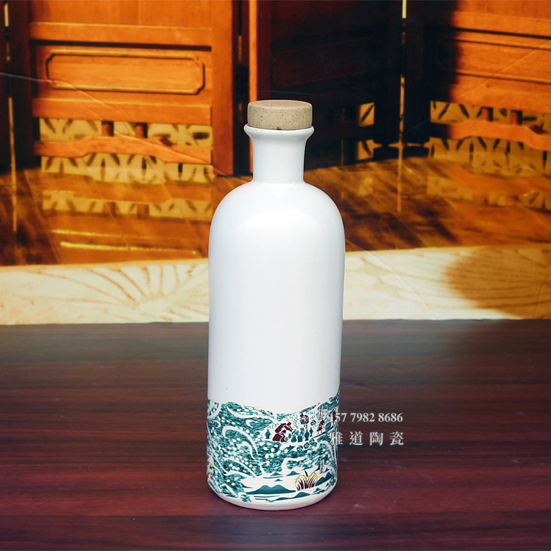 1斤私藏老酒陶瓷酒坛礼盒装