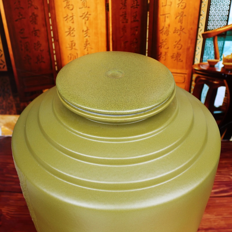 100斤装茶叶末高档密封存酒坛