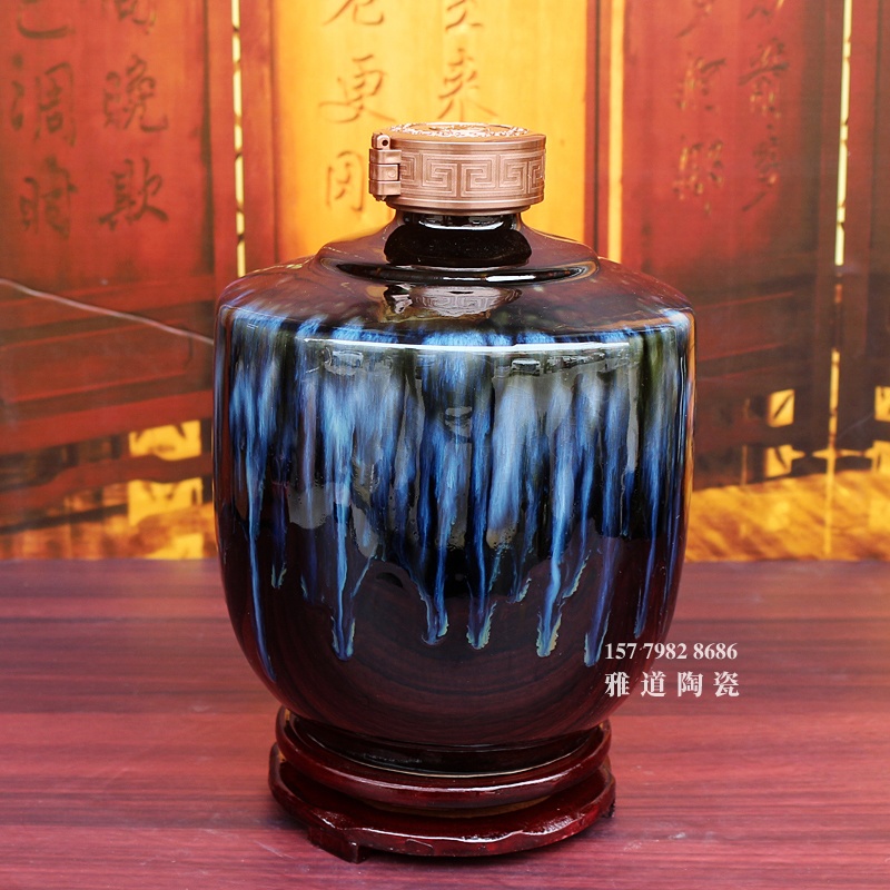 5斤10斤装封坛酒雕刻龙凤酒坛