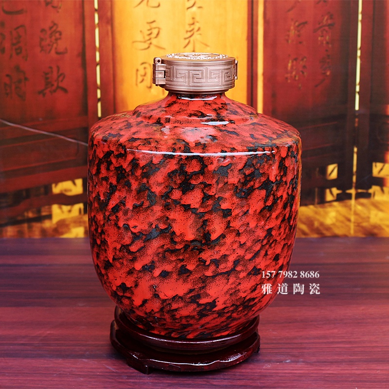 5斤10斤装封坛酒雕刻龙凤酒坛