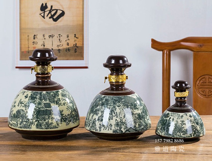 景德镇1斤3斤5斤景德镇陶瓷小酒坛