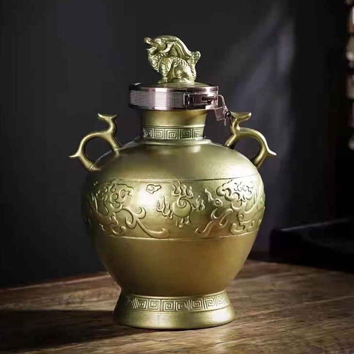 10斤装景德镇陶瓷工艺酒坛