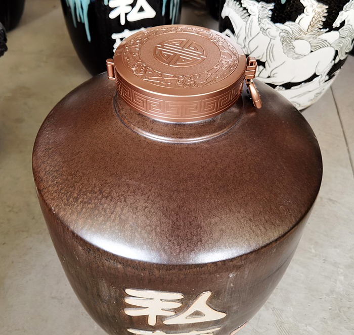 景德镇50斤私藏精制陶瓷酒坛