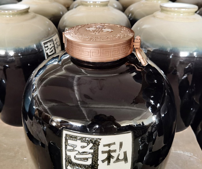 45斤装私藏老酒精品陶瓷酒坛