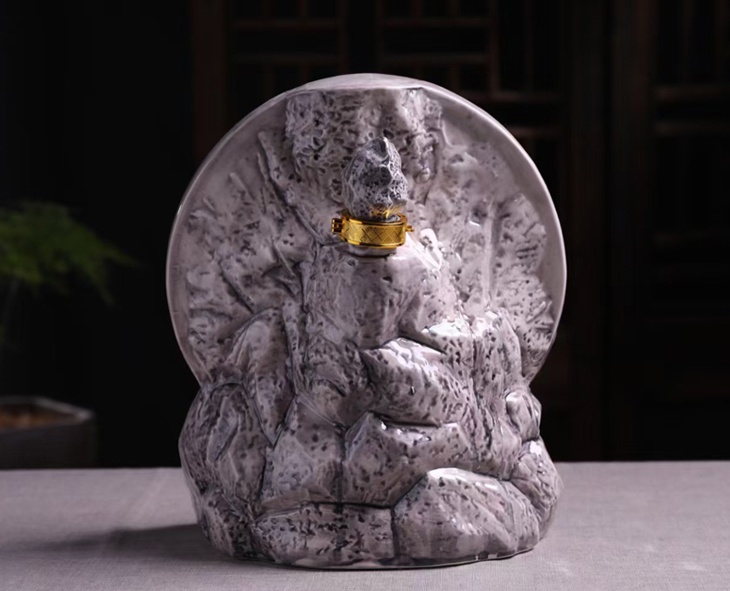 3斤装高档工艺赏瓶陶瓷酒坛礼品